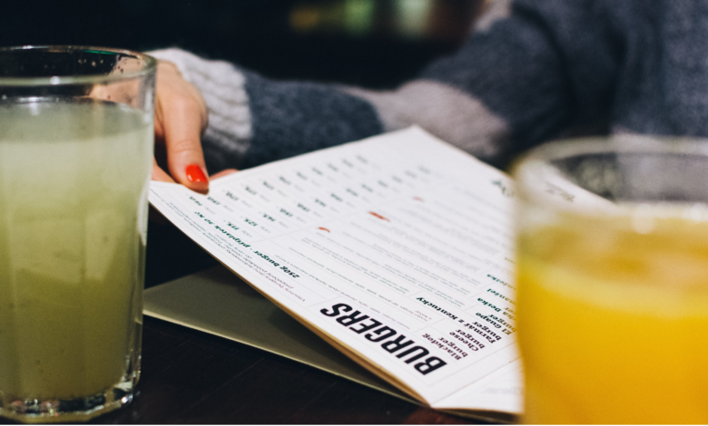 tendências de menu em 2024 para bares e restaurantes