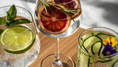 Coquetelaria com Gin e Drinks Botânicos